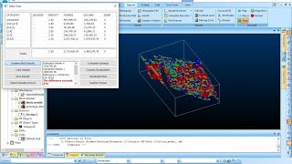 Studio Rm Bloc Model, Estimation Des Ressources Block Model Creation And Resource Estimation.