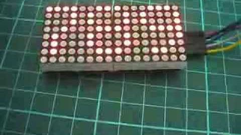 MAX7219 Arduino Example Three