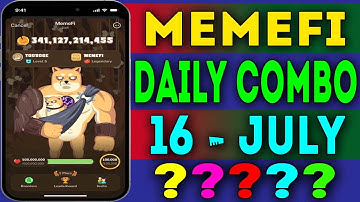 Memefi Daily Combo 16 July 2024 | today memefi 4,000,000 coin