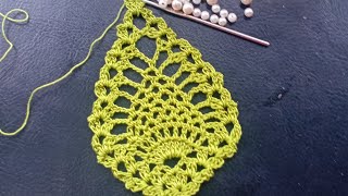 New project 🤯 Trend Crochet Leaf Coaster ❤️❤️ your Coffee Table Needs This 🌿1