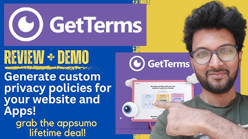 GetTerms Review + Demo – Generate custom privacy policies for your website and Apps!