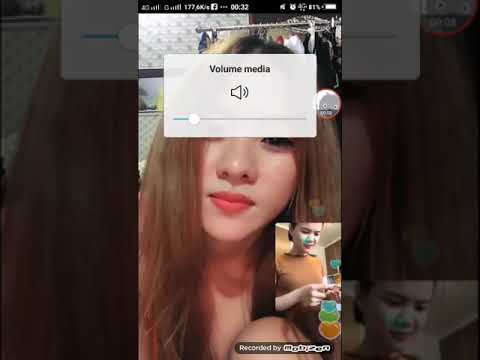 Bigo live  lagi sange gak sadar beberapa kali kelihatan utingnya