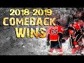 Calgary Flames Comeback Wins - 2018/2019 Season