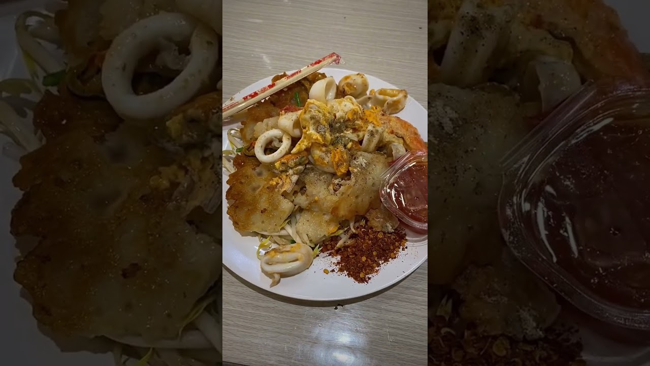 The real oyster omelete, isiannya melimph banget! 