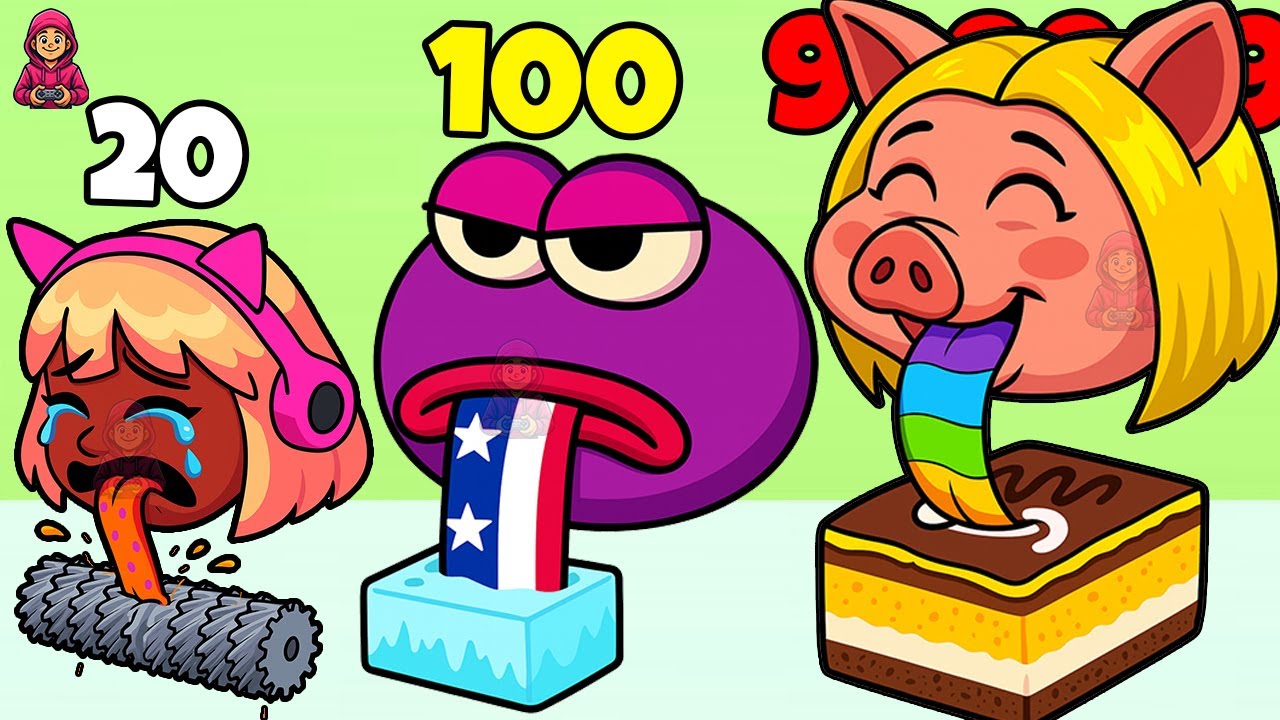 ДАЖЕ НЕ ДУМАЙ ЭТО ОБЛИЗЫВАТЬ!ЭВОЛЮЦИЯ ЛИЗУНА Lick Runner