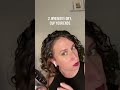 how to diffuse curly hair #curlyhair #wavyhair #diffuser