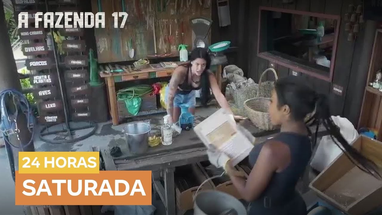 Ray reclama de provocações da Carol: 'Hoje você está chata' | A Fazenda 17