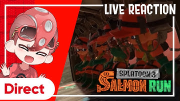 PRO SPLATOON PLAYERS REACT TO NEW SALMON RUN TRAILER