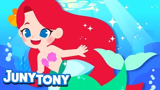 💙🧜‍♀️ Lagu Putri Duyung | The Little Mermaid Song | Kartun Anak | JunyTony Bahasa Indonesia