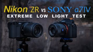Nikon Zr Vs Sony A7 Iv In Extreme Low Light Autofocus & Noise Tes