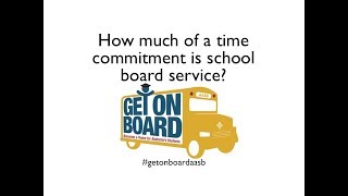 Get On Board: Time Commitment