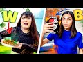 Eating A To Z Food Challenge WINS Rs10,000 | India 🇮🇳 Vs. Pakistan 🇵🇰 | Mahjabeen Ali