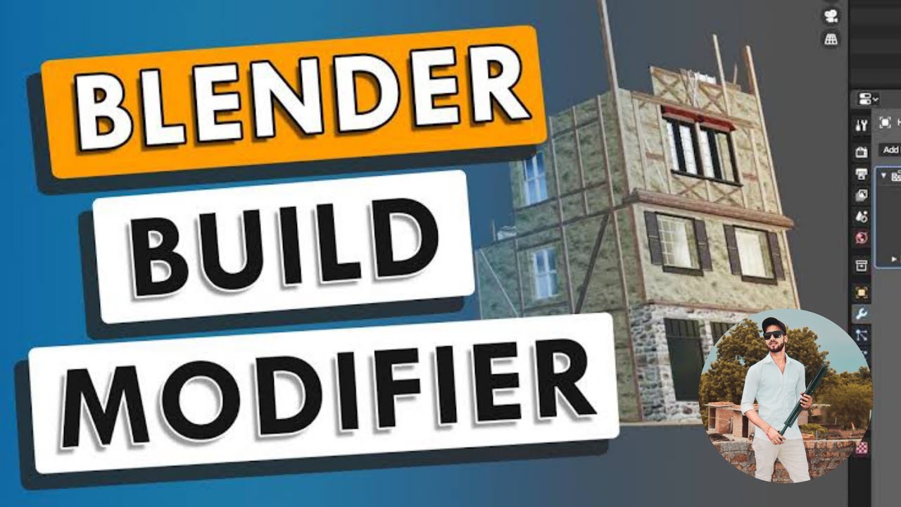 Blender beginners tutorial Build Modifier Use | Blender Hindi Animation ...