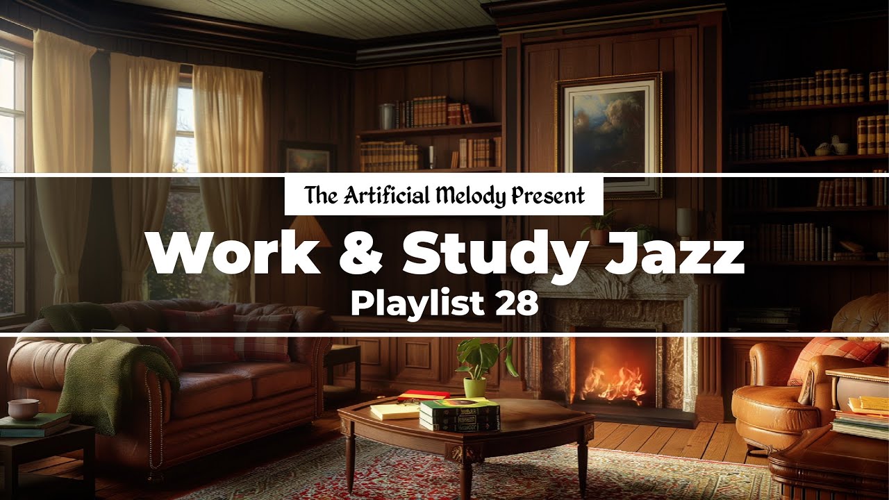 Музыкальный сборник Work & Jazz Lounge для учебы, концентрации, снятия стресса и повышения вниман...