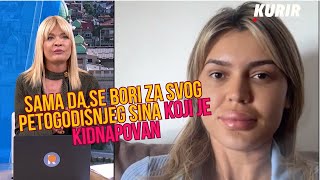 Agonija Koja Ne Prestaje Jasni Šćepanović Bivši Oteo Dete: Čujemo Se Samo Kada On Dozvoli