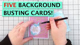 BUST YOUR BACKGROUNDS With These Gel Printing Cards! [2026/051]