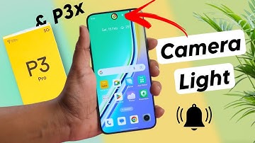 Realme P3 Pro/P3x: How to Enable Notification Light, Realme P3x Front Camera Light Set Kaise Kare