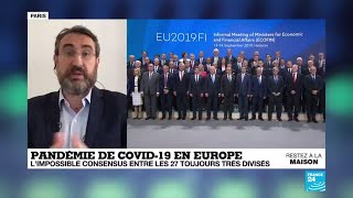 Pandémie de Covid-19 : Échec des discussions à 27 autour d'un plan de relance européen