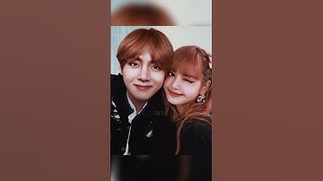 Black pink Lisa and BTS V are in relationship?