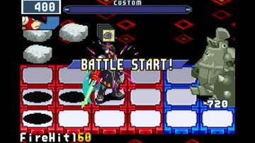 Megaman Battle Network 5 Team Colonel - Colonel vs KnightMan