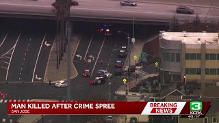 Violent robbery spree began in Sacramento before San Jose officer shot