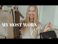 THE MODEL CLOSET:  Most Worn Bags \ Chanel, Fendi , Bottega \ Vita Sidorkina