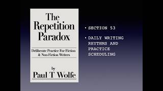 Deliberate Practice For Writers 53: Daily Writing Rhythms and Practice Scheduling