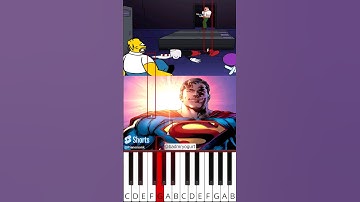 CUPHEAD GET ABSTRACTED! Pibby x Simpsons x TADC x Family Guy (@badmryogurt) - Octave Piano Tutorial