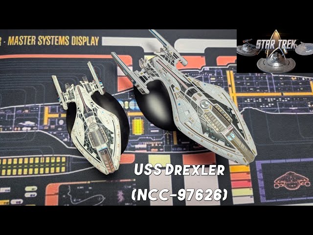 Fanhome Star Trek Starships Collection Issue 18 USS Drexler (NCC