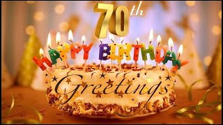 70th Birthday Greetings