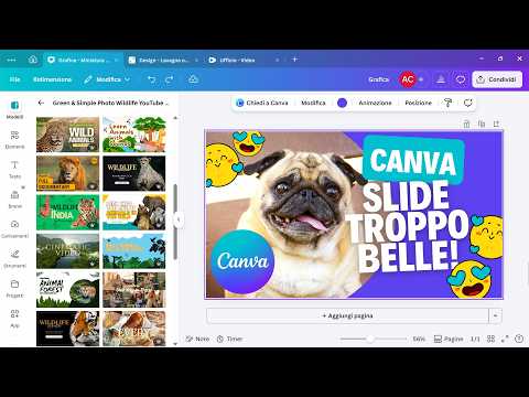 PRESENTAZIONI con CANVA GRATIS 🎨 CORSO COMPLETO per TUTTI