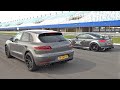 Porsche Macan Turbo Decat Exhaust (500HP) vs Audi TT RS Stage 4 TTE700 (660HP)