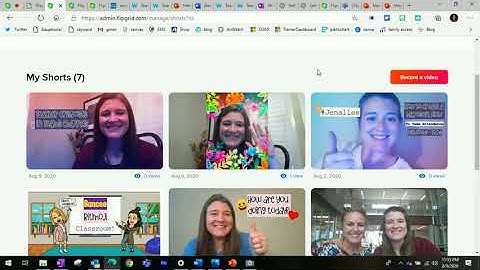 How to Create a Flipgrid Shorts Video