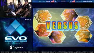 EVO 2018: Marvel Vs Capcom 2 East Coast Vs West Coast 3v3 Exhibition