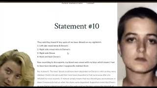 Darlie Routier Fact And Fiction Statement 10 The Blood Drops On Darlies Night Shirt