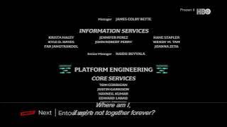 [FANMADE] Frozen 2 (2019) - End Credits 'Lost In The Woods - 'Weezer' on HBO Asia (Engsub)