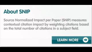 Journal Metrics