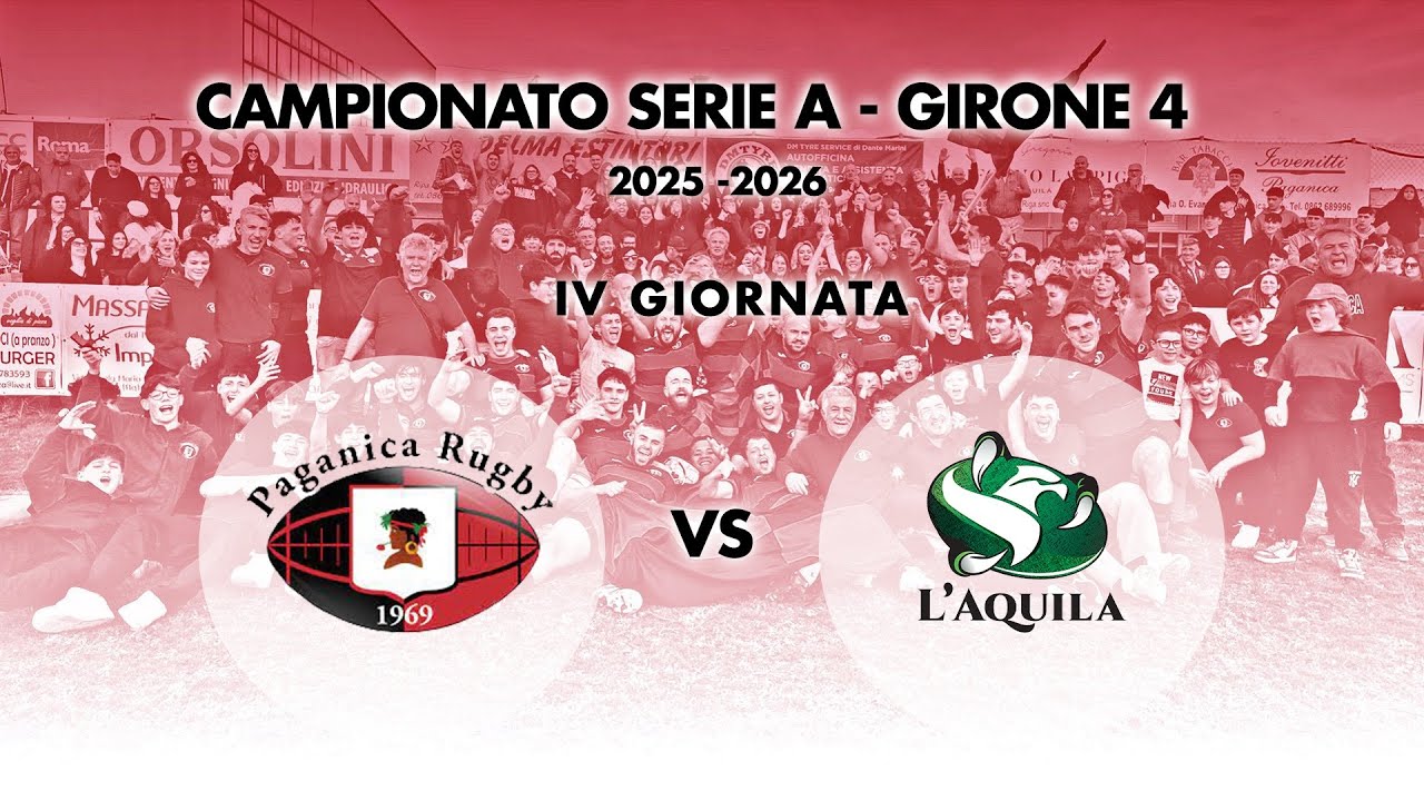 Paganica Rugby vs Rugby L'Aquila