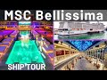 Msc bellissima cruise ship tour  review w cruise fever