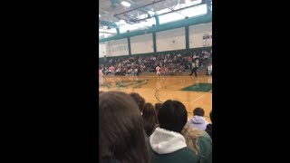 Kid Does A Backflip And Shoots In The Middle Of A Basketball Game