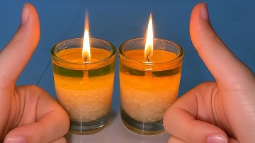 Noodoplossing: maak je eigen kaarsen in één minuut tijdens een stroomstoring!