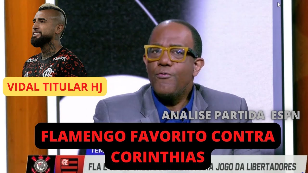 FLAMENGO PREPARADO ENFRENTAR CORINTHIAS HOJE - COMENTARIOS ANDRE RIZECK ...
