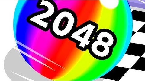 Ball run 2048 - All Levels Gameplay  Walkthrough Android iOS Level 43