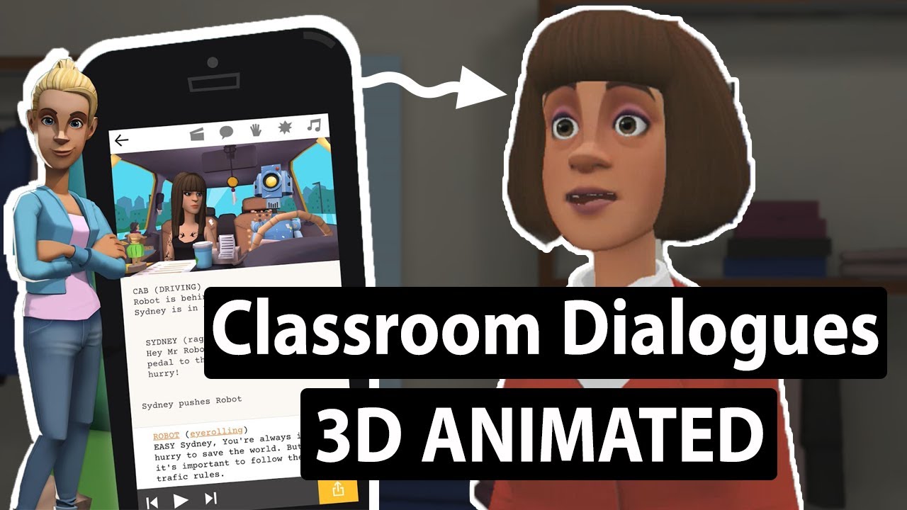 Turn text dialogues into 3D animations in less than 5 minutes - YouTube