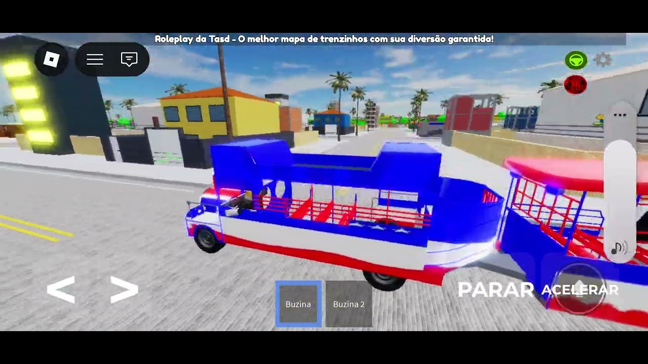 Dirigindo o trenzinho expresso gv