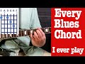 Blues chords guitar lesson