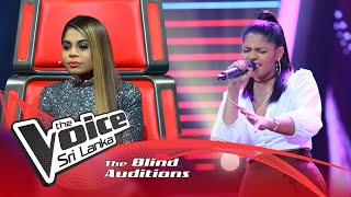 Ranindra Dhananji -Billie Jean| Blind Auditions | The Voice Sri Lanka