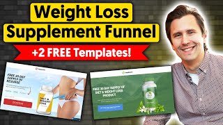 How to Create a Weight Loss Supplement Funnel for FREE (+2 BONUS Templates) | Make Money Online