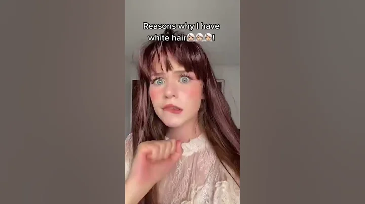 Reasons why I have white hair! 🤍👩🏼‍🦳 #916house #916shorts