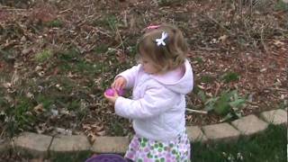Lyla's First Easter Egg Hunt